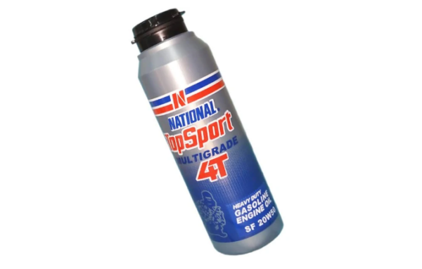 NATIONAL Motorcycle Oil TOPSPORT MULTIGRADE 4T ( 200 ML ) heavy duty gasoline engine oil (SF 20W50)